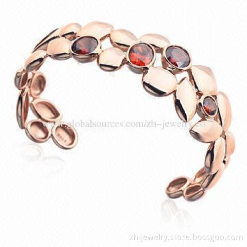 Bangles and bracelet jewelry, 925 sterling silver, metal alloy, stainless steel, brass all can make